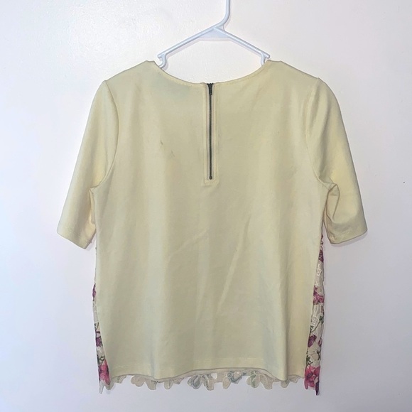 Anthropologie Sunday in Brooklyn Canna Lace Floral Top - Picture 9 of 11